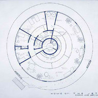 Blueprint of Houses - The Jetson, Flintstone and Star Wars