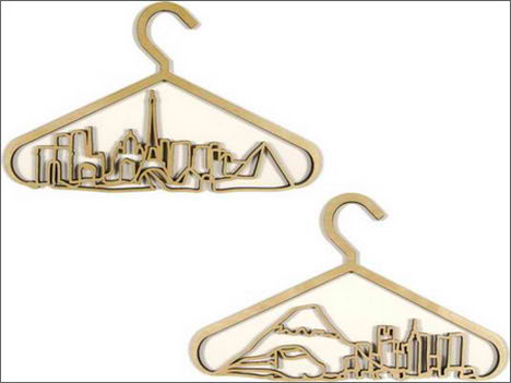 CityScape Coat Hangers