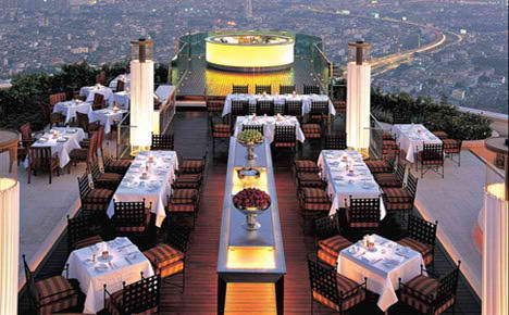 The Newest Boutique Hotel in Bangkok dome restaurant
