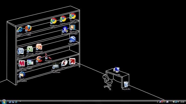 Download AutoCAD Shelf and Desk Wallpaper To Get You Organized