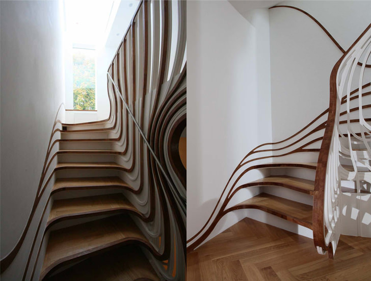 Creating your own skirting for a curved staircase - House of Hepworths