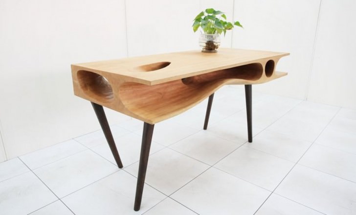 comptemporary cat table architecture