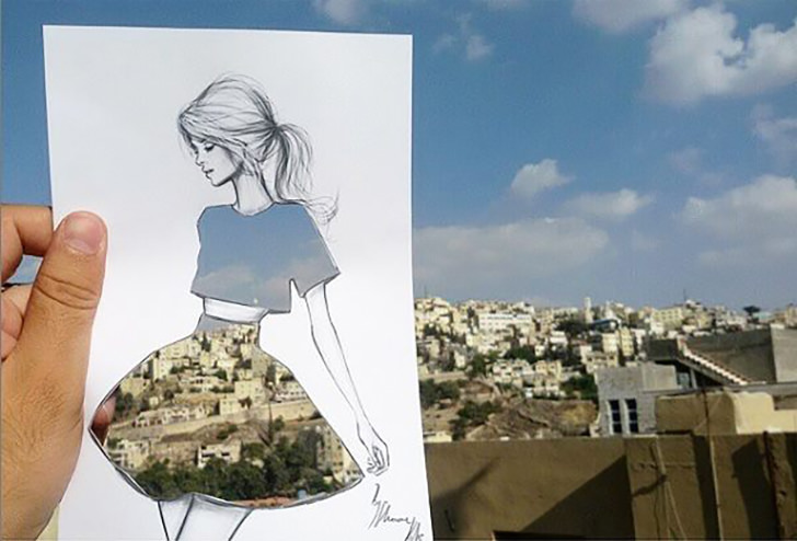 Architecture and Fashion Cut Out